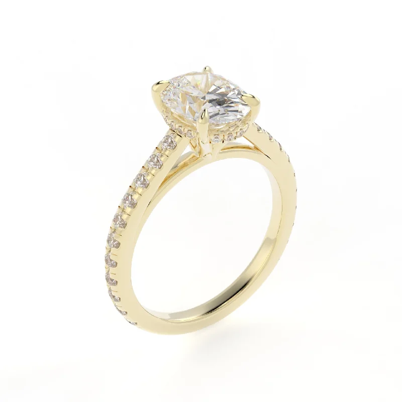 women’s engagement rings with sapphires for engagement with diamonds-Serenity