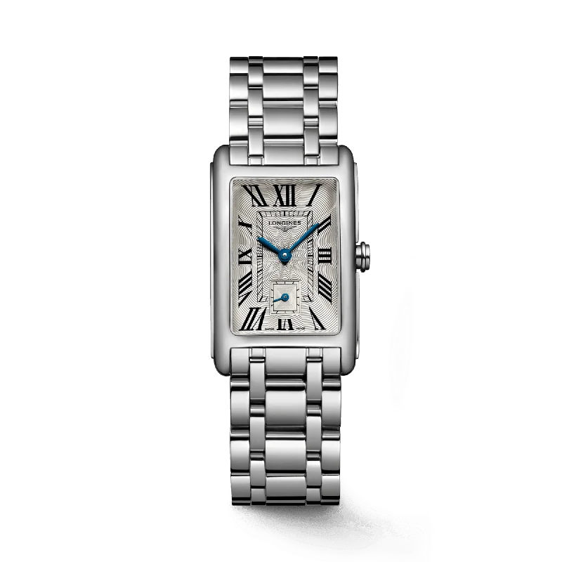 luxury watches for women with diamond accents and precision movement -Longines DolceVita Women's 37mm Stainless Steel Quartz Watch L5.512.4.71.6