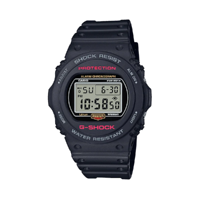 watches for women with bold designs and eco-friendly features -Casio Men's G-Shock Resin Digital Sport Watch LCD