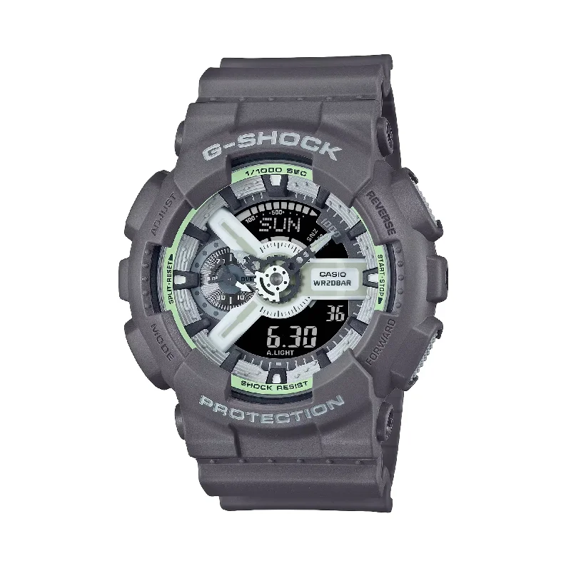 high-tech watches for men with sleep tracking and health monitoring features -Casio G-SHOCK Men's Analogue Digital Watch GA110HD-8A