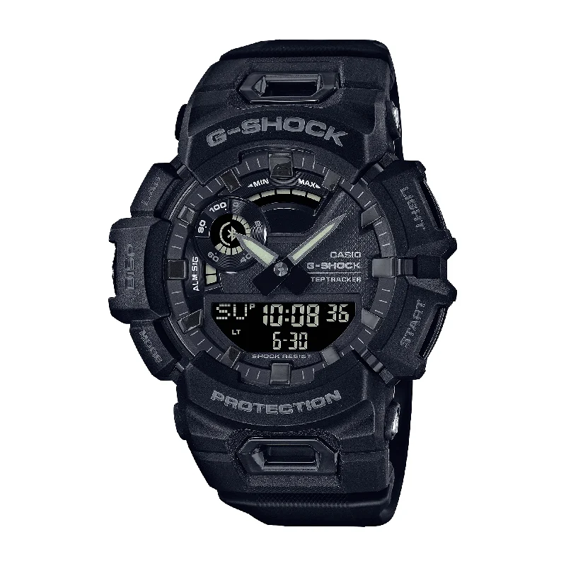 sport watches for women with heart rate sensors and activity tracking -Casio Men's G-SHOCK Resin Analogue Digital Sport Watch GBA900-1A