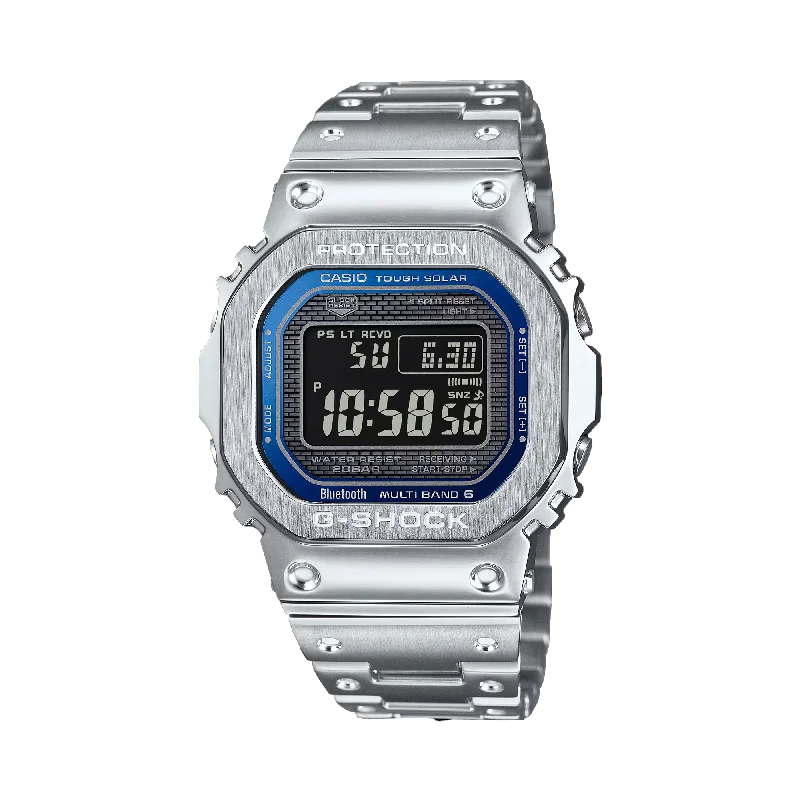 luxury watches for men with high-end leather straps and classic designs -Casio G-SHOCK Men's Digital Watch GMWB5000D-2