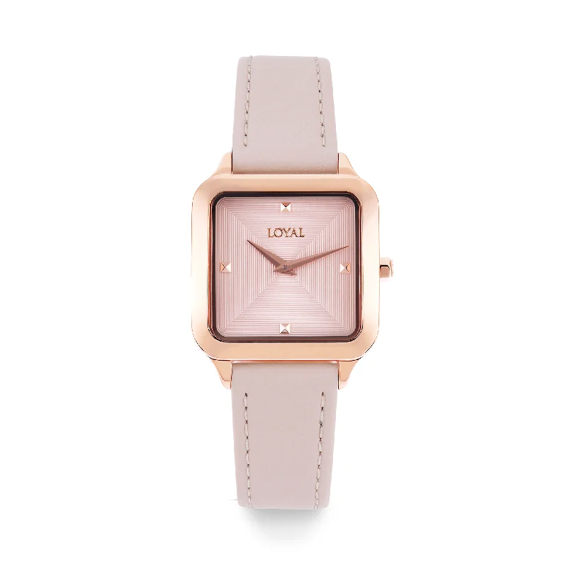 waterproof sport watches for men with heart rate tracking and fitness modes -Loyal Academy Women's 28mm Rose Quartz Watch