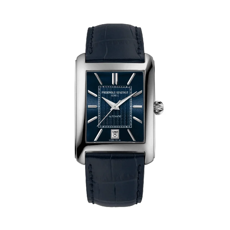 men's watches with digital interfaces and integrated fitness features -Frederique Constant Men's 30mm Stainless Steel Automatic Watch FC-303N4C6