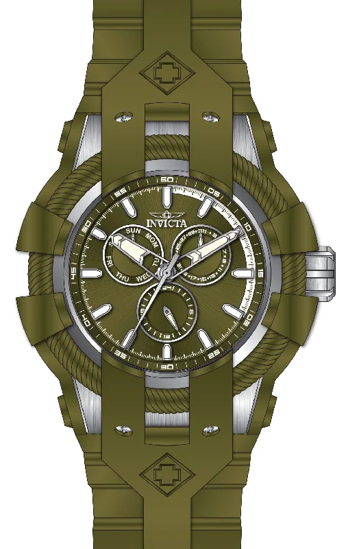 elegant digital watches for men with eco-friendly materials and advanced features -Band For Invicta Bolt  Men 47837