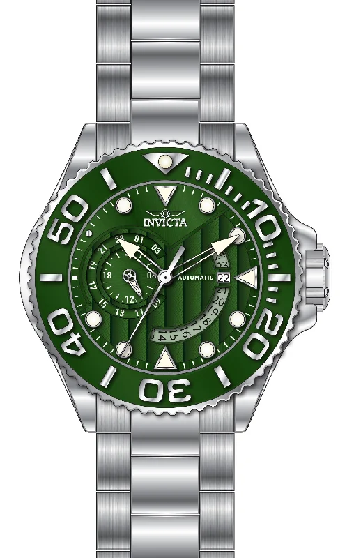 men’s watches with bold designs and advanced chronograph features -Band For Invicta Grand Diver  Men 47542