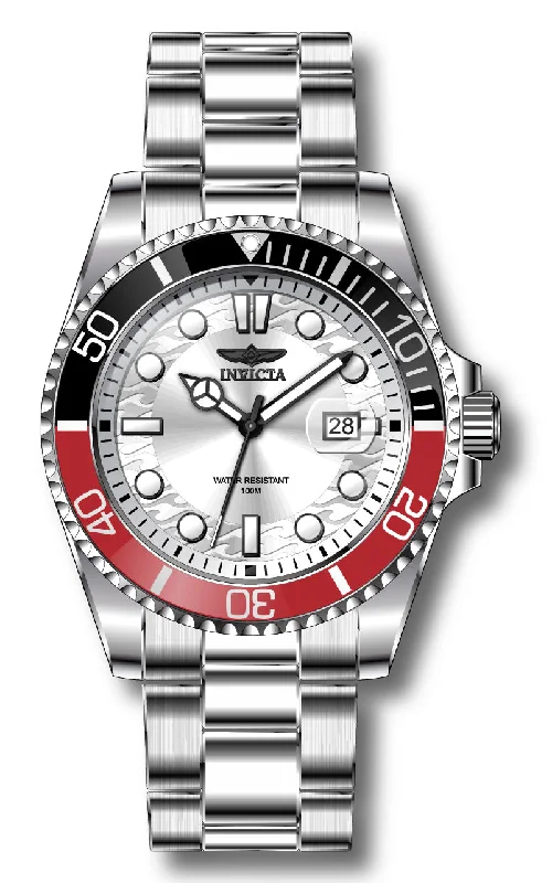 men's watches with advanced digital displays and water-resistant features -Band For Invicta Pro Diver  Lady 47017