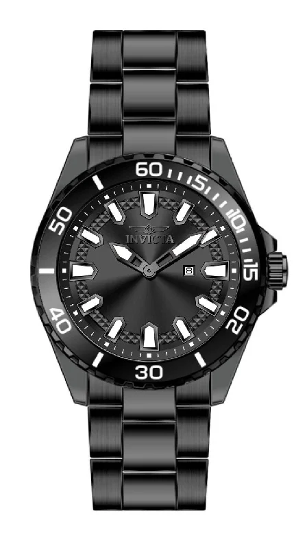 men's watches with digital tracking, GPS, and heart rate monitoring -Band For Invicta Pro Diver  Men 46895