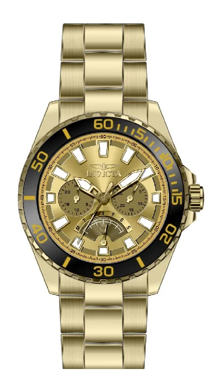 luxury watches for women with gemstone accents and eco-friendly designs -Band For Invicta Pro Diver  Men 46899