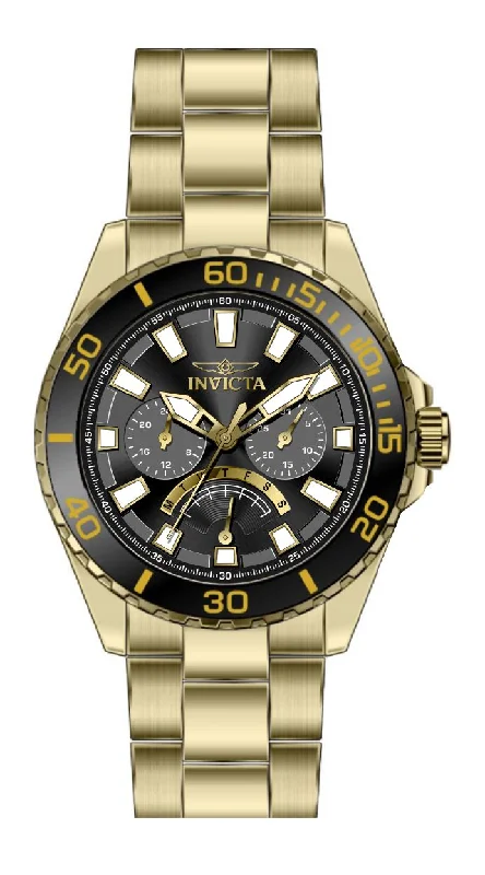 men's watches with classic designs and advanced fitness tracking features -Band For Invicta Pro Diver  Men 46900