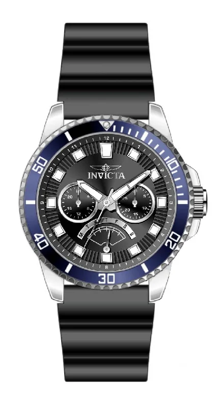 luxury watches for women with interchangeable straps and eco-friendly materials -Band For Invicta Pro Diver  Men 46915