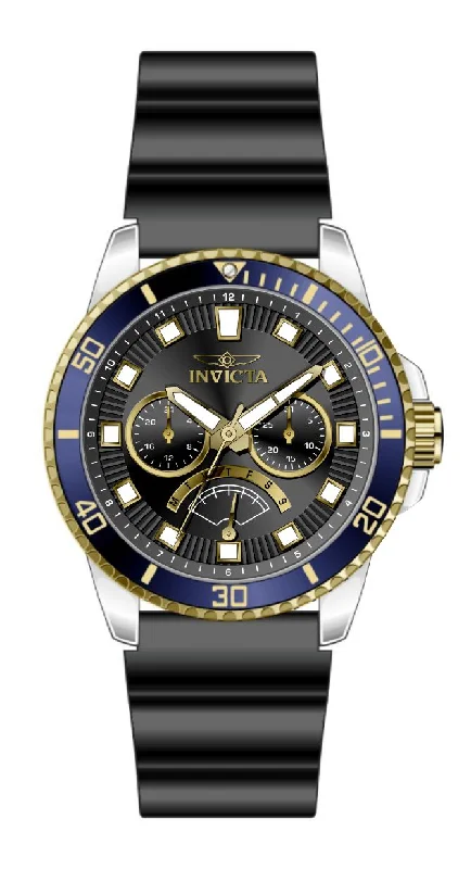 luxury watches for men with advanced solar-powered movement -Band For Invicta Pro Diver  Men 46920