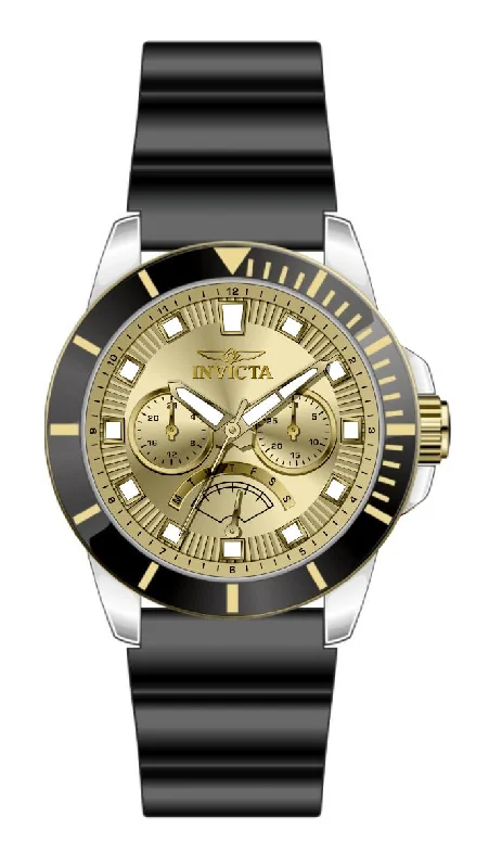 men’s watches with real-time fitness data and heart rate tracking -Band For Invicta Pro Diver  Men 46932