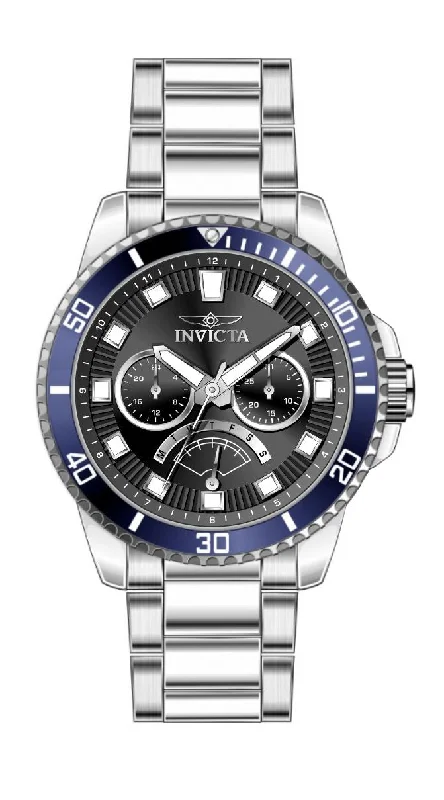 men’s watches with durable ceramic bands and chronograph features -Band For Invicta Pro Diver  Men 46935