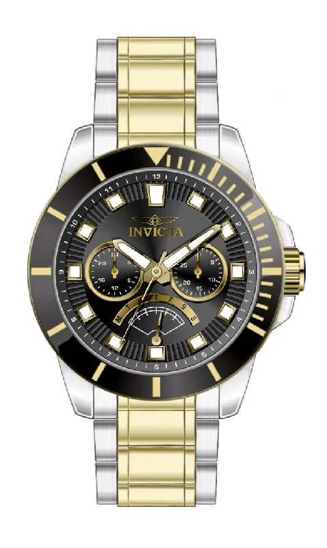 men's watches with solar-powered features and precision movement -Band For Invicta Pro Diver  Men 46959