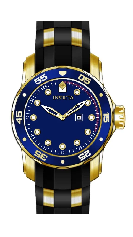 stylish digital watches for men with heart rate, fitness tracking, and GPS -Band For Invicta Pro Diver  Men 46972