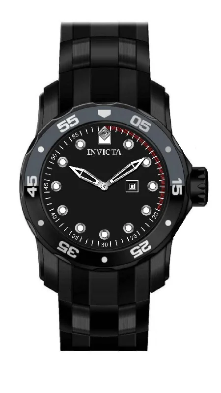 men's watches with digital fitness features and eco-friendly materials -Band For Invicta Pro Diver  Men 46979