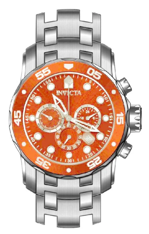 luxury watches for men with advanced tracking and solar-powered features -Band For Invicta Pro Diver  Men 47558