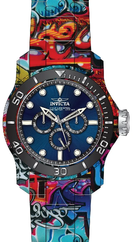 digital watches for men with real-time health and activity data -Band For Invicta Pro Diver  Men 47856