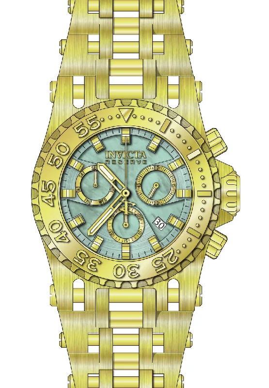 men’s watches with digital displays and advanced health-monitoring features -Band For Invicta Reserve Chaos Men 47610