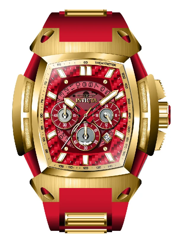 luxury watches for men with solar-powered movement and sleek designs -Band For Invicta S1 Rally  Men 46912