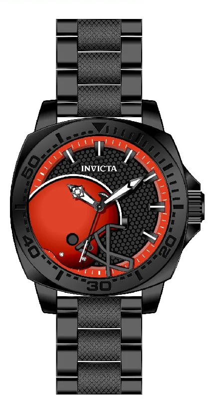 men's watches with digital functionality and durable rubber straps -Band For Invicta Speedway  Men 47886