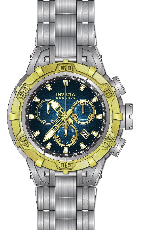 stylish watches for men with stainless steel bands and advanced chronographs -Band For Invicta Subaqua Ocean Warrior Men 47852