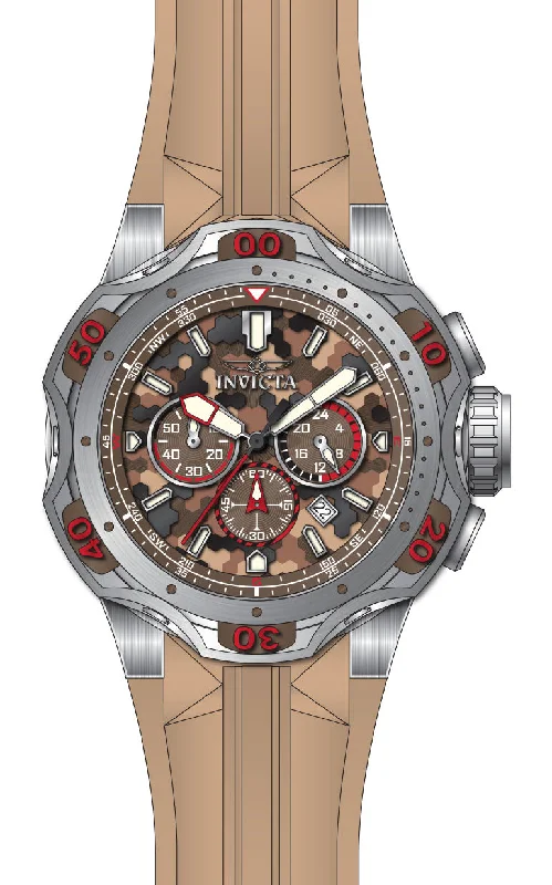 high-end watches for men with solar-powered features and rugged designs -Band For Invicta Venom  Men 47761