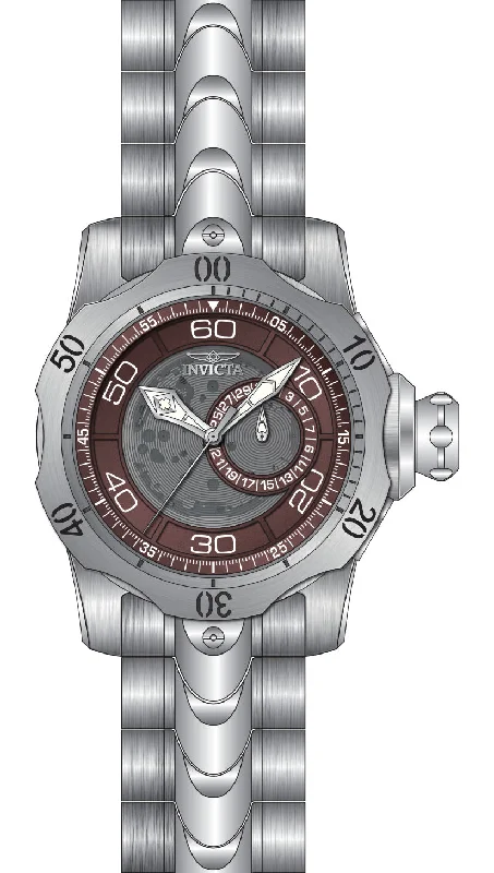 men’s watches with automatic movement and custom dials -Band For Invicta Venom  Men 47913