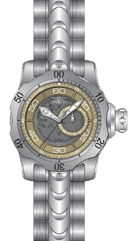 luxury watches for women with diamond accents and precision movement -Band For Invicta Venom  Men 47914