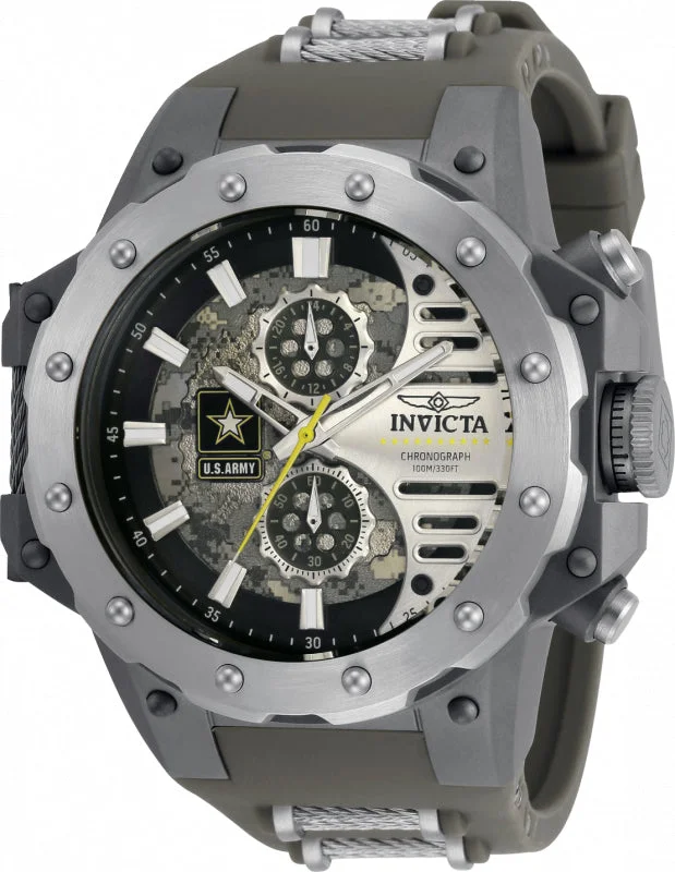 luxury watches for men with advanced tracking and solar-powered features -Band For U.S. Army 32982