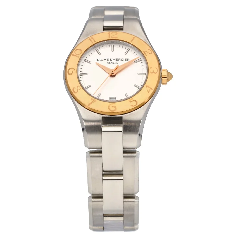 watches for women with minimalist designs and eco-friendly materials -Baume Et Mercier Linea 65692 27mm Stainless Steel Watch