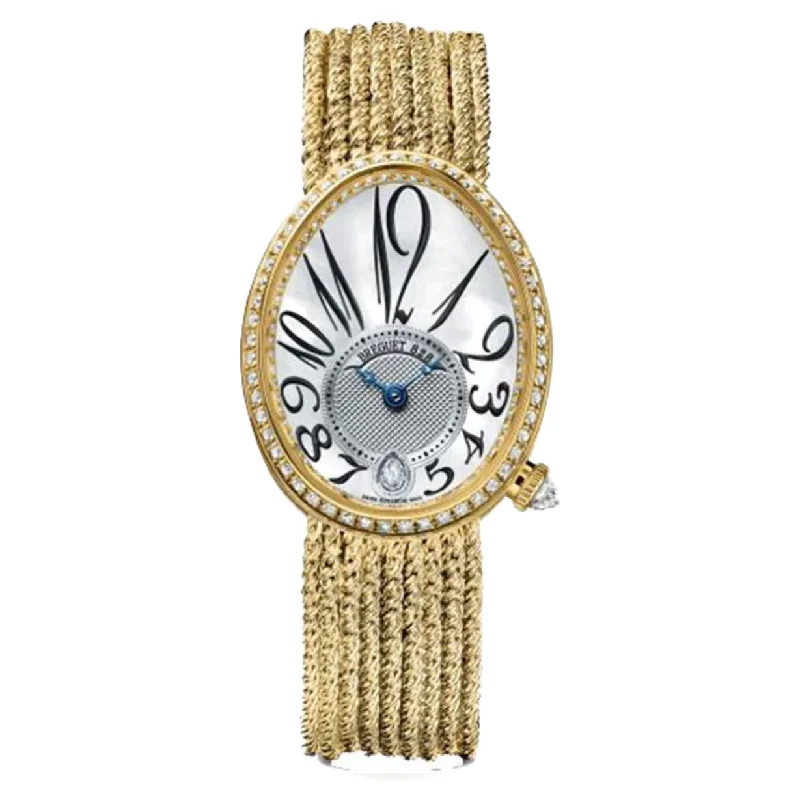 stylish watches for men with stainless steel bands and advanced chronographs -Breguet Reine De Naples White Dial Women 37 mm