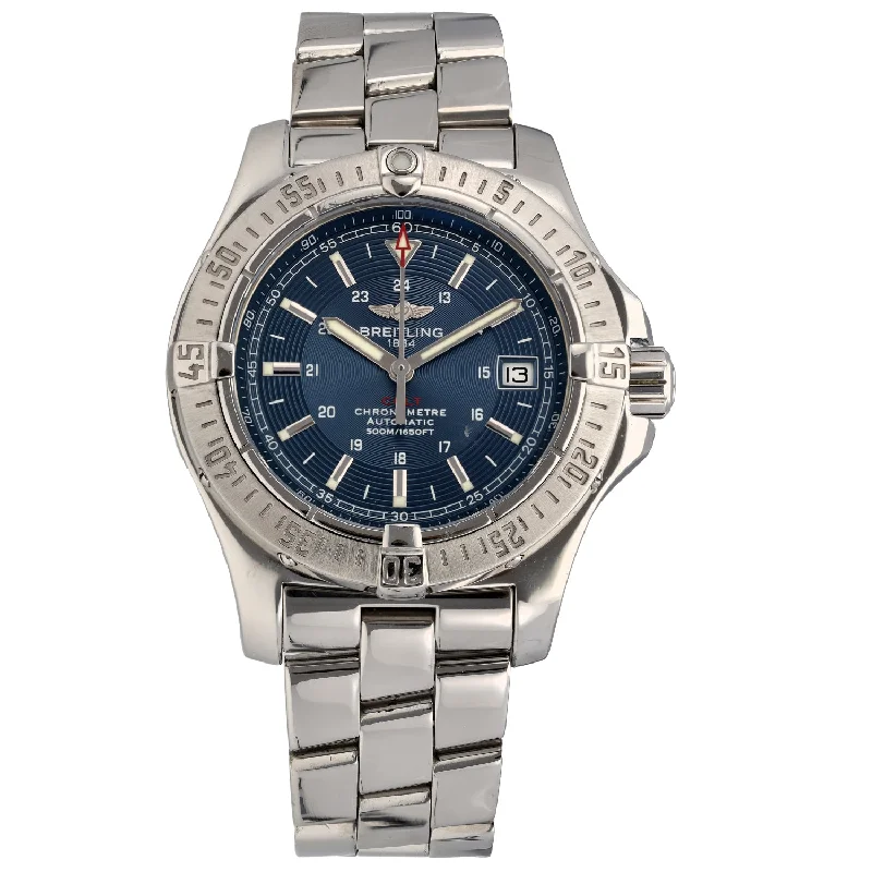 watches for women with minimalist designs and high-precision dials -Breitling Colt A17380 41mm Stainless Steel Watch