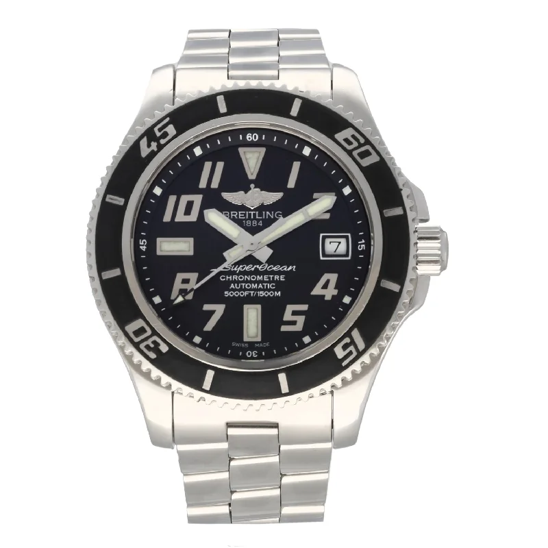 elegant digital watches for men with eco-friendly materials and advanced features -Breitling Superocean A17364 42mm Stainless Steel Watch