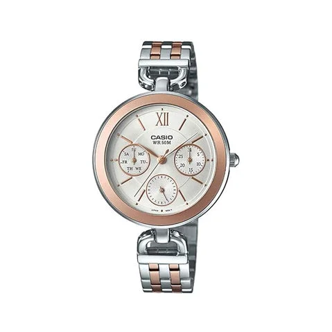 watches for women with elegant designs and real-time health tracking -Enticer LTP-E406BPG-7AVDF Analog Women