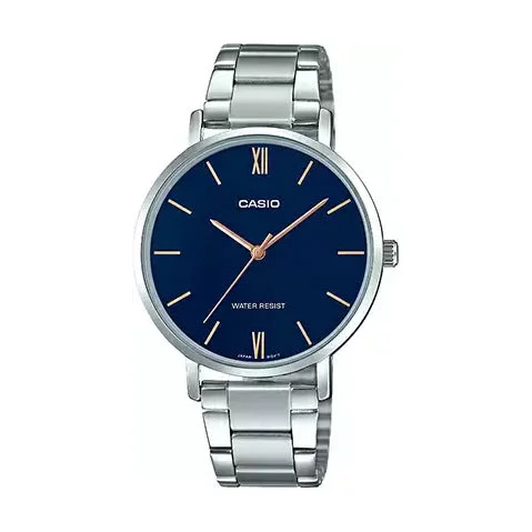 elegant watches for women with minimalist dials and fine detailing -Enticer LTP-VT01D-2BUDF Analog Women A1623