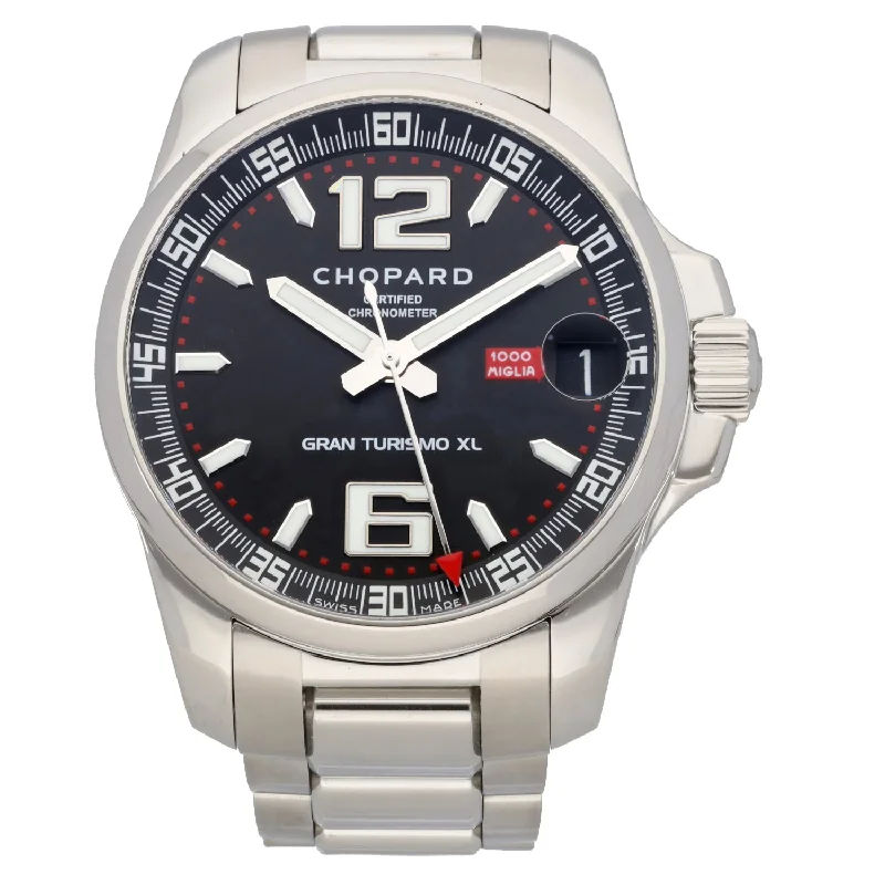 luxury watches for men with precision movement and solar-powered features -Chopard Mille Miglia GT XL 8997 44mm Stainless Steel Watch