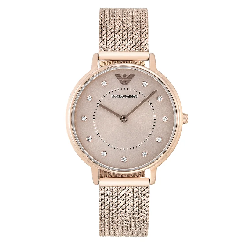 stylish men's watches with health and fitness tracking features -Emporio Armani Kappa Analog Watch for Women AR11129