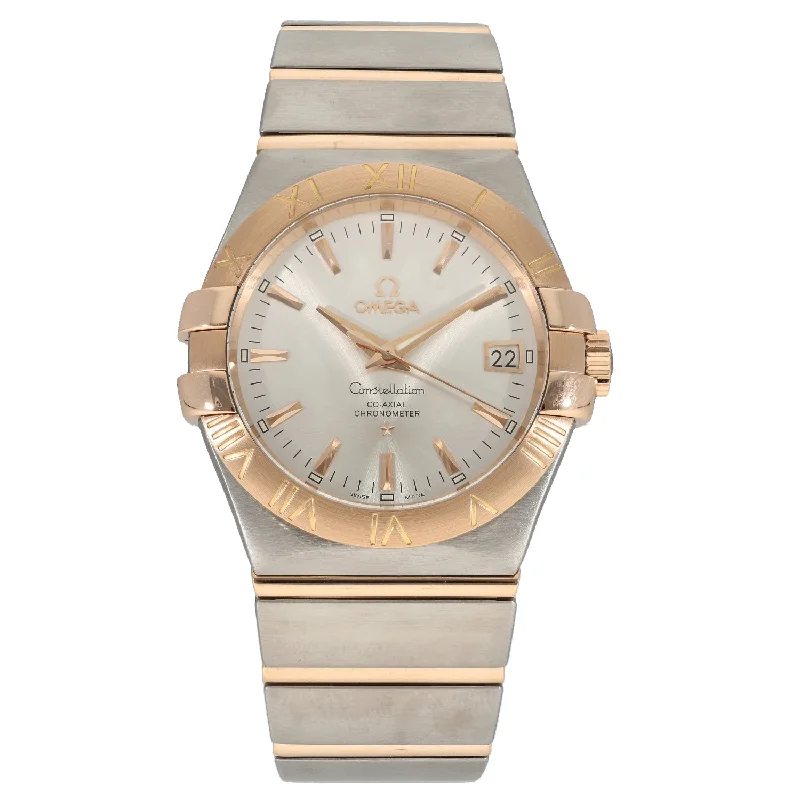 luxury watches for men with timeless designs and advanced features -Omega Constellation 123.20.35.20.02.001 35mm Bi-Colour Watch