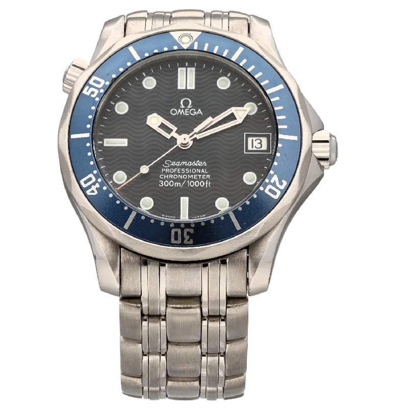 high-end watches for men with solar-powered movement and advanced tracking -Omega Seamaster 2551.80.00 36.2mm Stainless Steel Watch