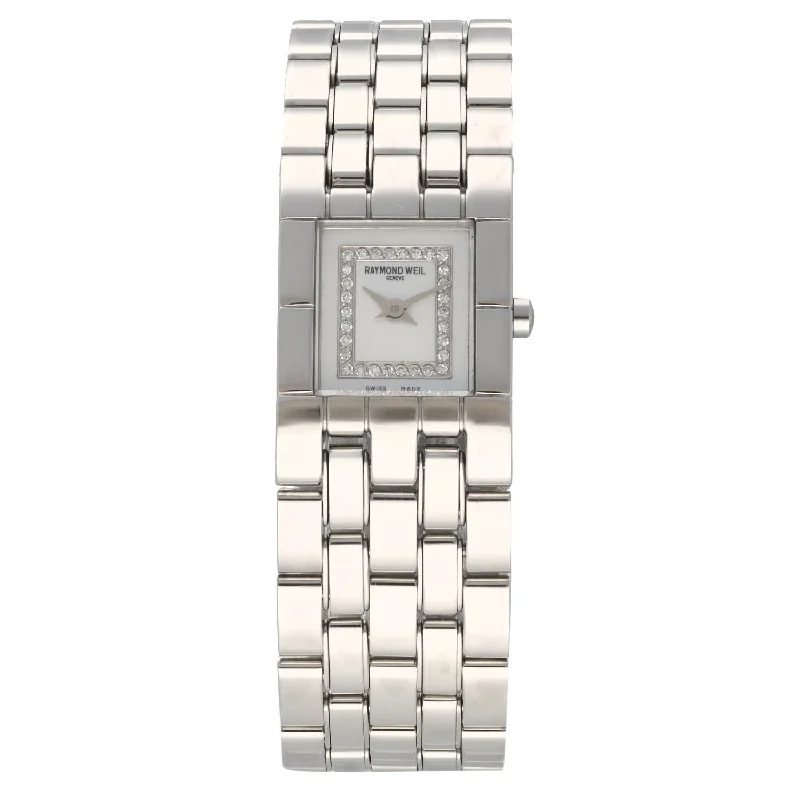 sport watches for women with fitness tracking and mobile connectivity -Raymond Weil Tema 5897 20mm Stainless Steel Watch