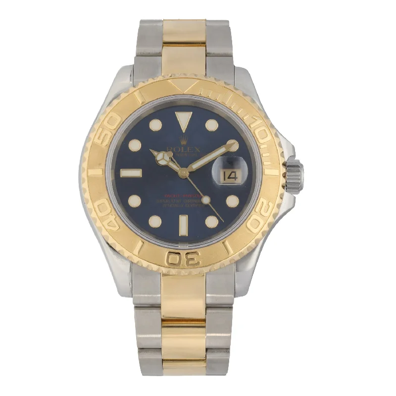 men's watches with rugged designs and advanced health tracking features -Rolex Yacht Master 16623 40mm Bi-Colour Watch