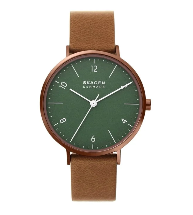 men’s watches with automatic movement and eco-friendly materials -SKAGEN Aaren Naturals Analog Watch for Women SKW2973