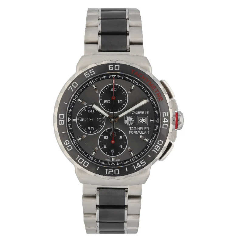 luxury watches for men with timeless designs and advanced features -Tag Heuer Formula 1 CAU2011 44mm Stainless Steel Watch