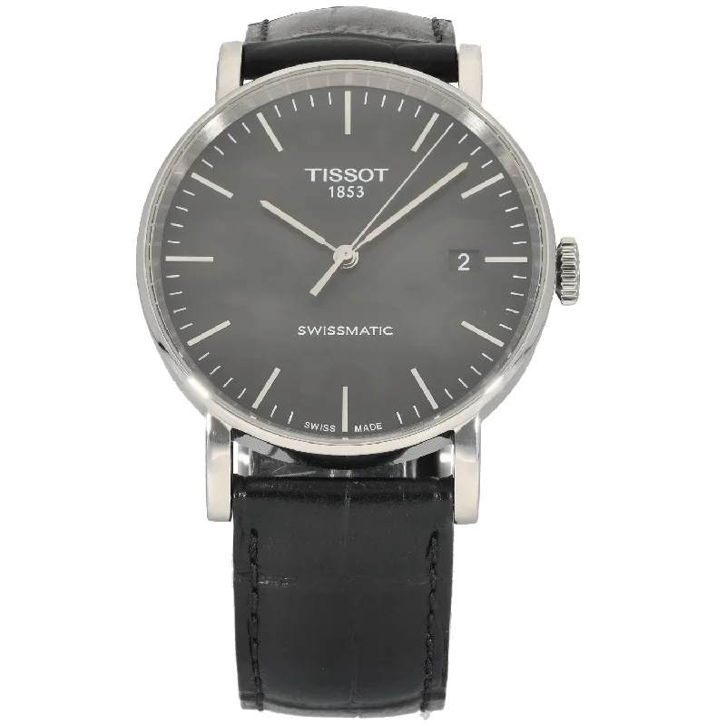 men’s watches with automatic movement and eco-friendly materials -Tissot Everytime T109407 A 40mm Stainless Steel Watch